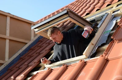 Pose de fenêtres de toit Velux à Jeurre